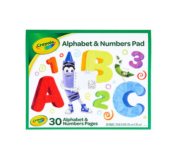 Alphabet and Numbers Pad
