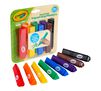 Washable Triangular Markers, 8 Count Front of Package and Markers Out of Package 