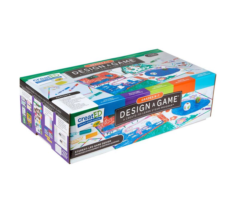 creatED® STEAM Design-a-Game for Classrooms for Grades K-1