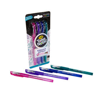 Crayola Take Note 6 Count Scented Washable Marker Pens, Assorted Colors