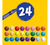 Ultra-Clean Crayons, 24 Count Swatches