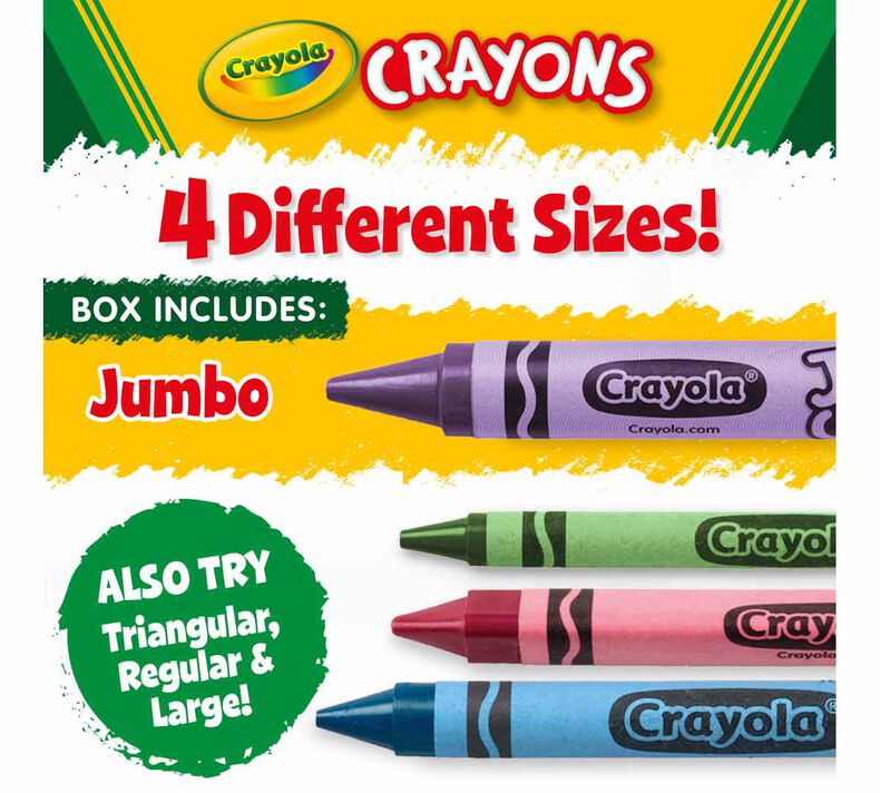 Crayola Large Washable Crayons Set of 16