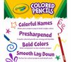 Colored Pencils 36 count. Colorful names make your projects pop in bold, bright colors. Presharpened, crayola colored pencils are strong and durable. Bold colors, Ideal complanion to any creative project. Smooth lay down, prefect for school projects and detail work. 