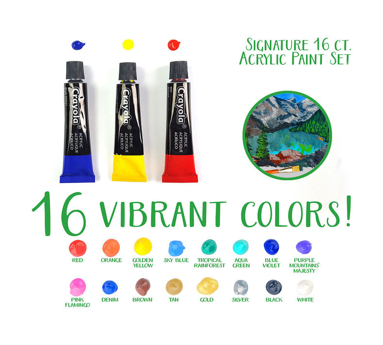 Signature Acrylic Painting Supplies Set