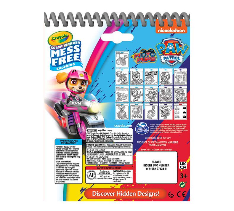 Only 9.60 discount price Crayola: On The Go Travel Pack - Paw Patrol free  shipping