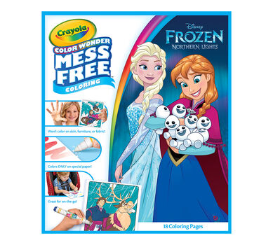 Color Wonder Coloring Pad & Markers, Frozen - Crayola Color Wonder Coloring Pad & Markers, Frozen - Crayola