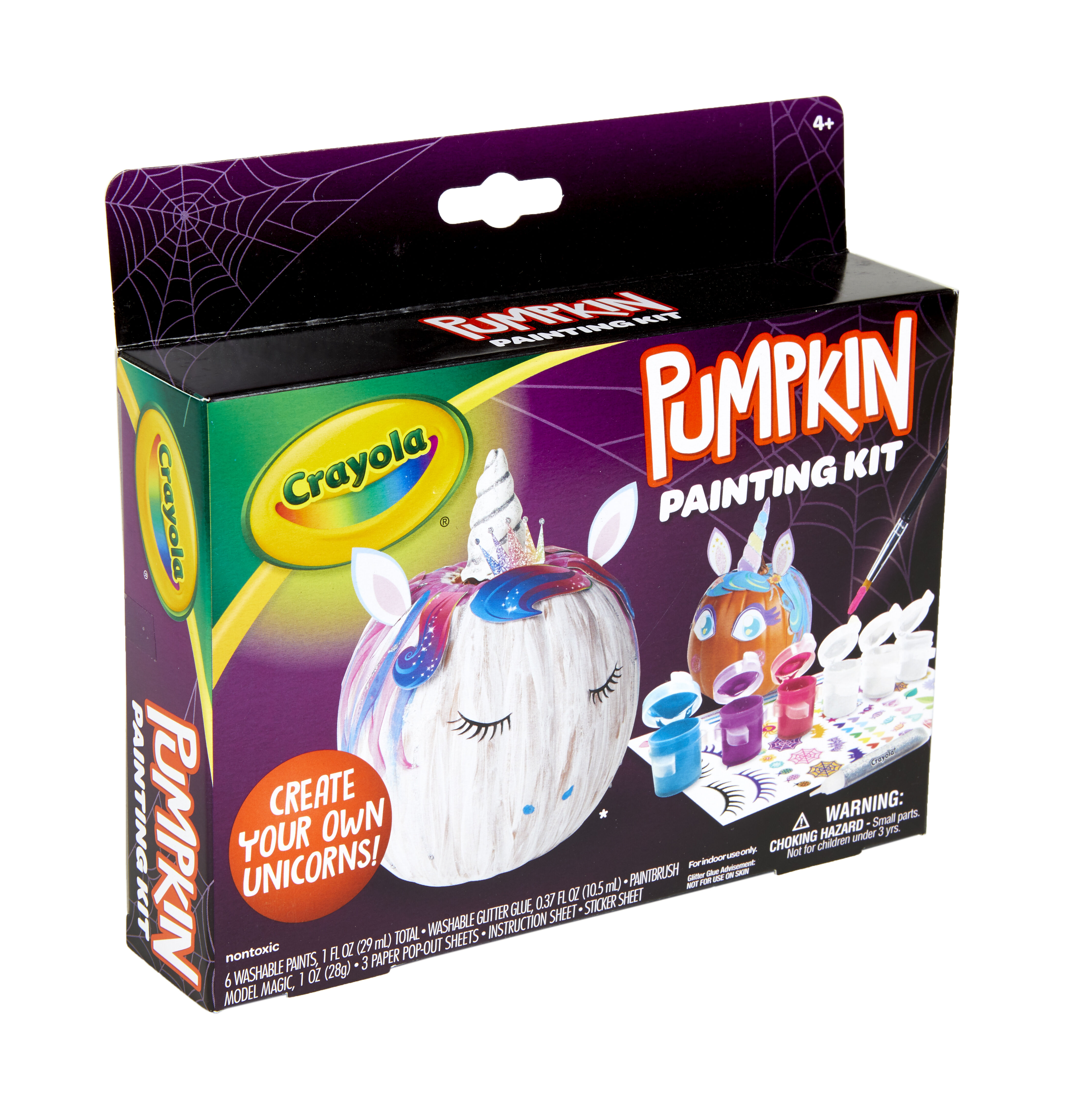 Halloween Pumpkin Painting Kits Set Of 12 Crayola Com Crayola
