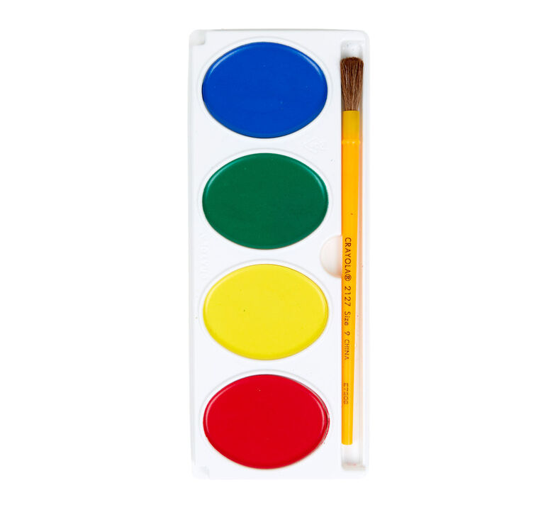 My First Crayola Jumbo Watercolors Brush Crayola My First Crayola Jumbo Watercolors Brush Crayola