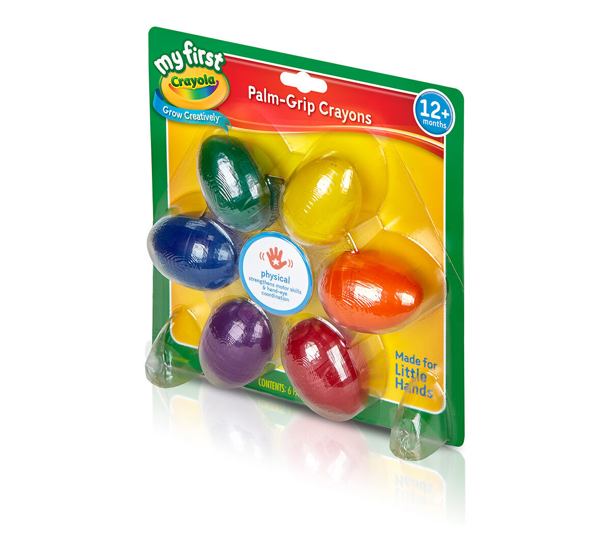 My First Crayola Palm Grip Egg Crayons Crayola