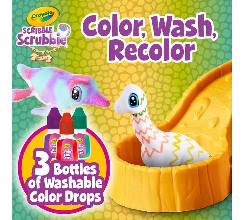 SCRIBBLE SCRUBBIE DINOSAUR PETS WATERFALL - The Toy Insider