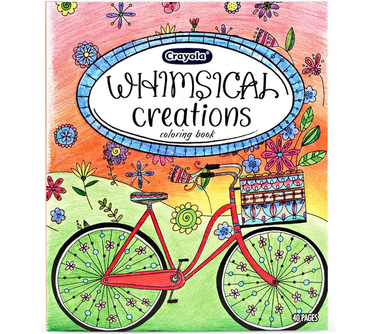 Crayola Whimsical Creations Adult Coloring Book | Crayola