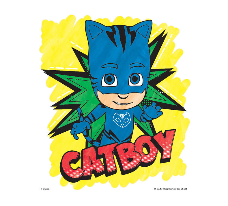 Color Wonder Mess Free PJ Masks Coloring Pages & Markers