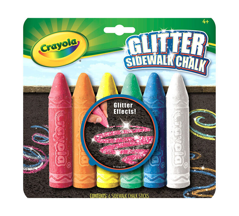 Download Glitter Sidewalk Chalk | Crayola