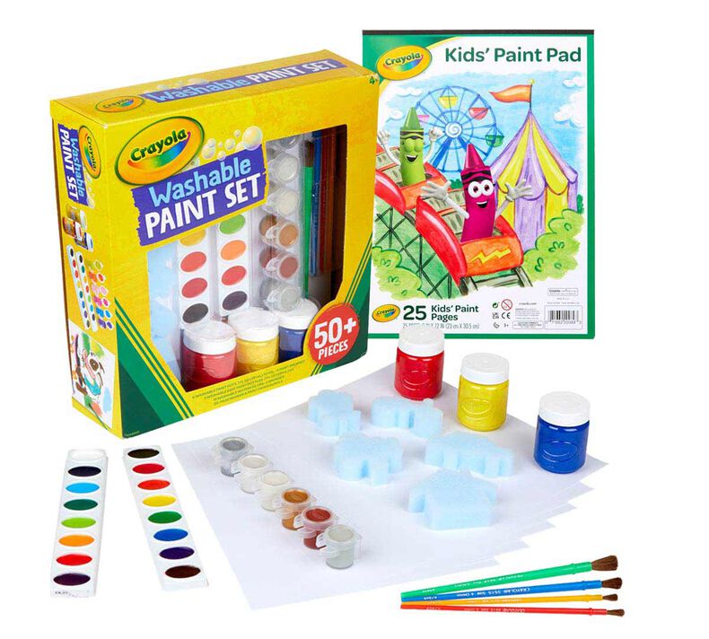 2-in-1 Washable Paint Set for Kids