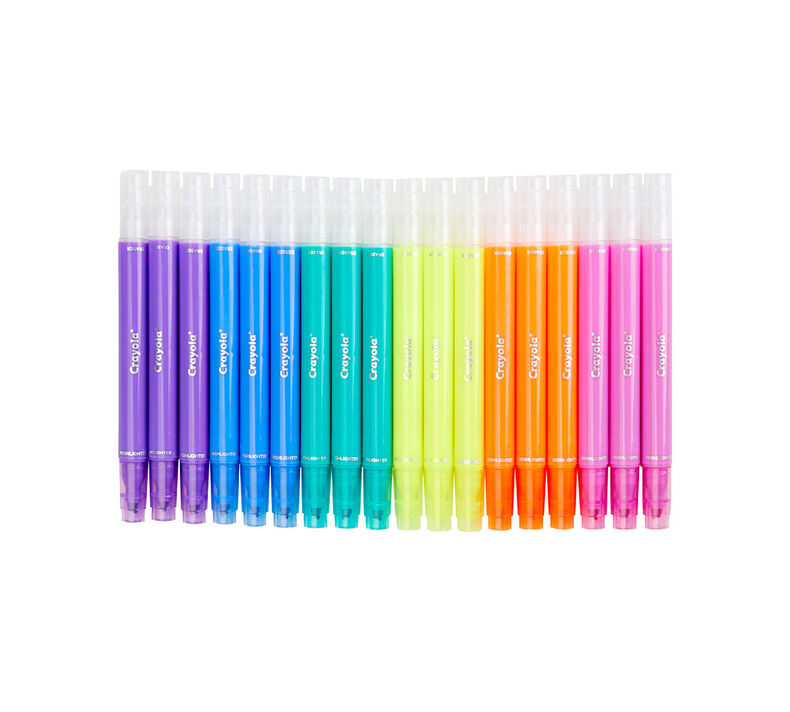Take Note Erasable Highlighters, 18 Count