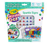 Glitter Dots Sparkle Signs Front of Box View