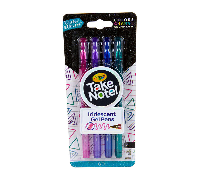 Crayola - Colored Gel Pens Washable 24 Count - Multi