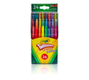 Fun Effects! Twistables Crayons, 24 Count Front View