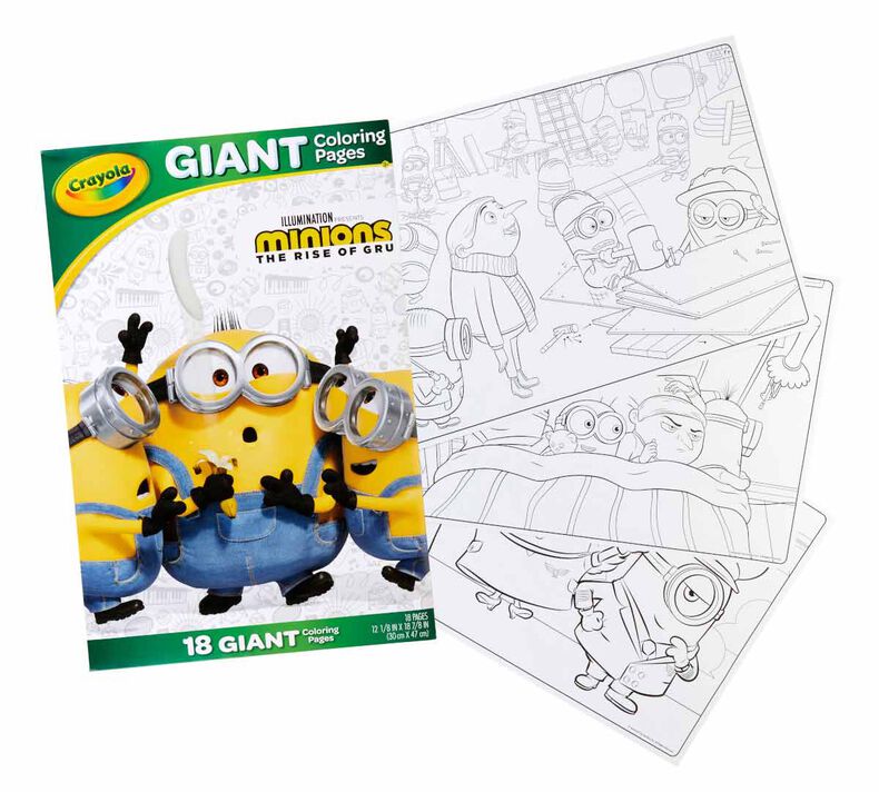Minions 2 Giant Coloring Pages