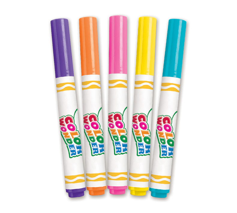 Color Wonder Sunny Day Mess Free Coloring Pages & Markers