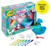 Crayola Scribble Scrubbie Pets Blue Lagoon Playset with Parents Best Toy Award winning seal.  Contents and front of packaging.