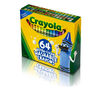 Ultra Clean Washable Crayons 64 count left angle