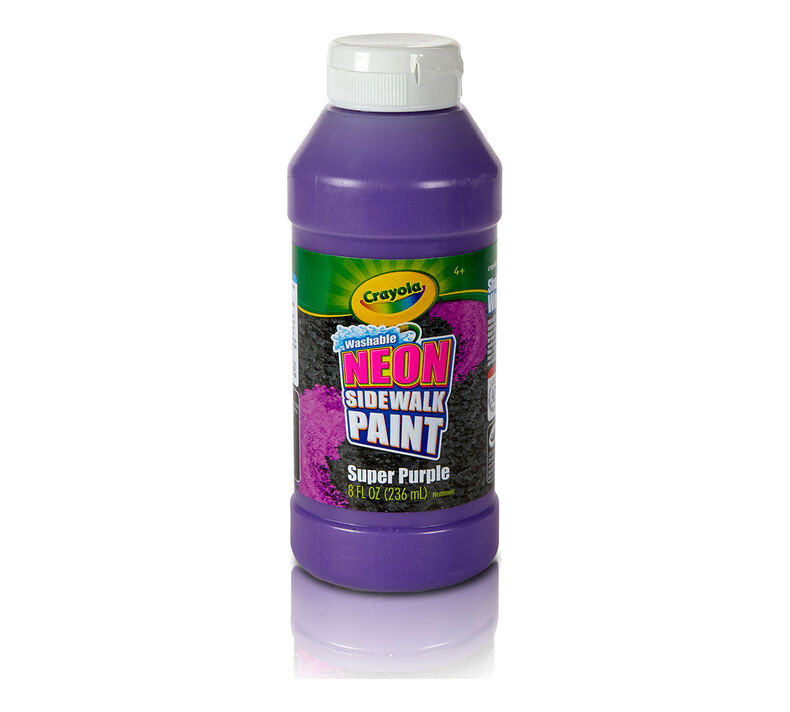 12 ct. Washable Sidewalk Neon Paint
