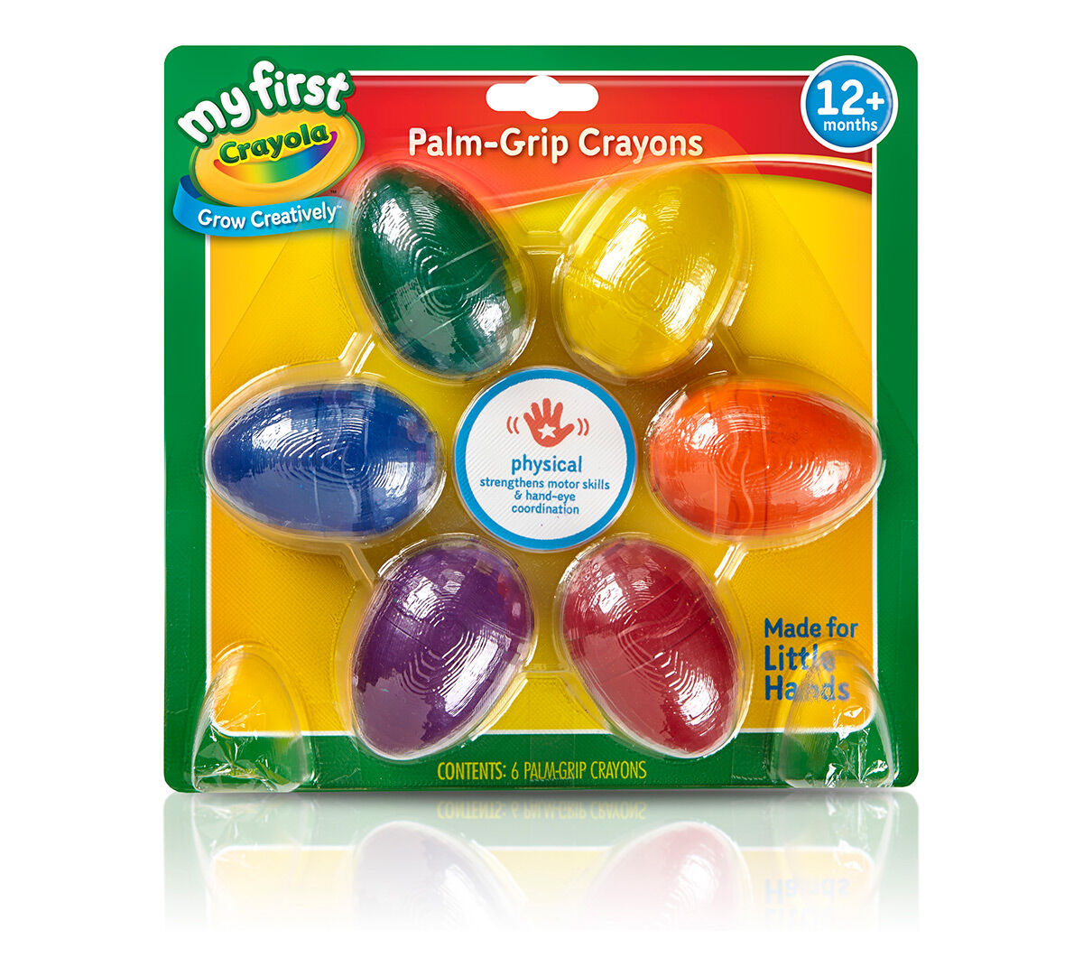 My First Crayola Palm Grip Egg Crayons Crayola