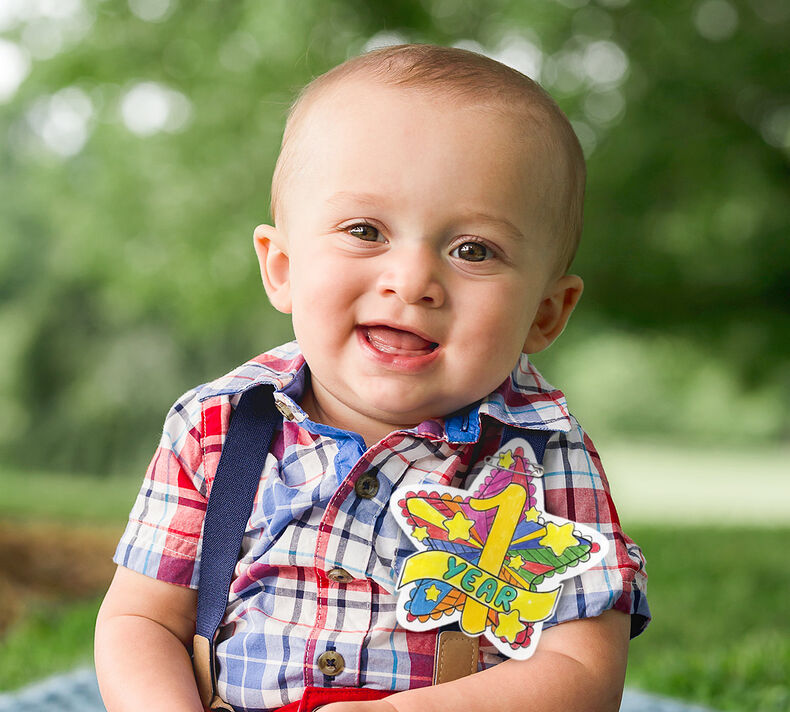 Baby Milestone Coloring Set