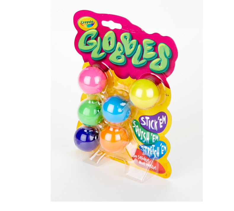 Crayola Globbles Jukers TikTok Slime 6 Pack IN HAND FREE SHIPPING