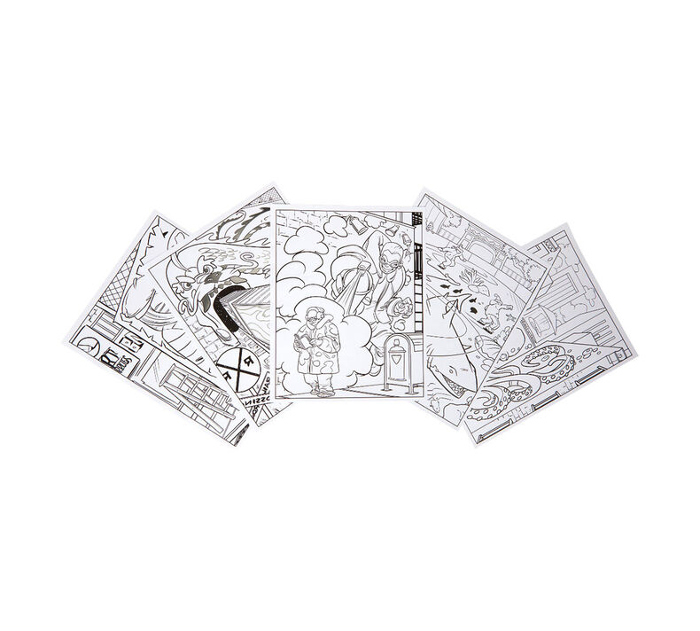 Art with Edge Art in the Streets Coloring Book