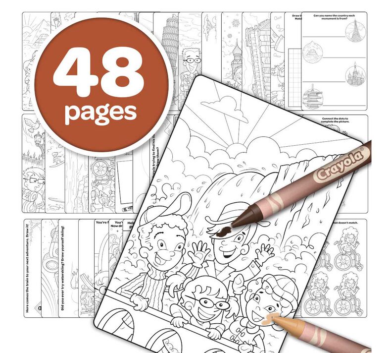 Color Your Day Adult Coloring Book (Variation 2) with Pencils