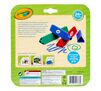 Washable Triangular Markers, 8 Count Back View of Package