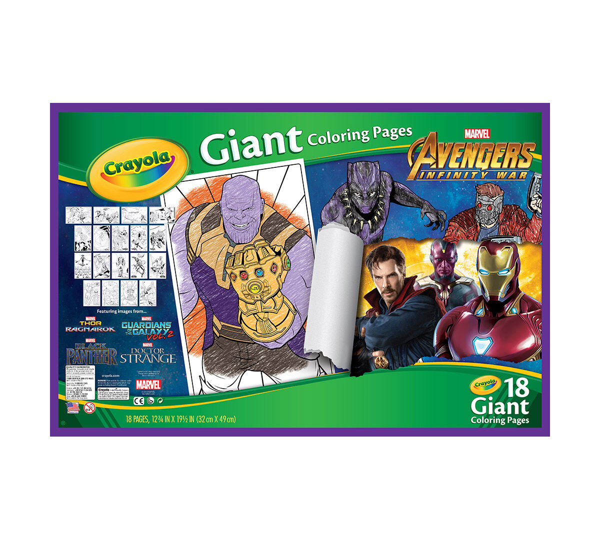 Crayola Giant Coloring Pages Avengers Crayola Giant Coloring Pages Avengers Oversized Coloring