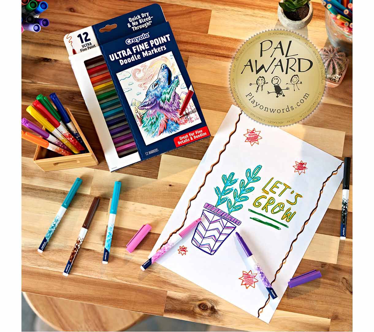 Crayola Doodle Draw Ultra Fine Tip Markers Crayola