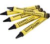 Crayola Black Staonal Crayons, 8 count, contents.