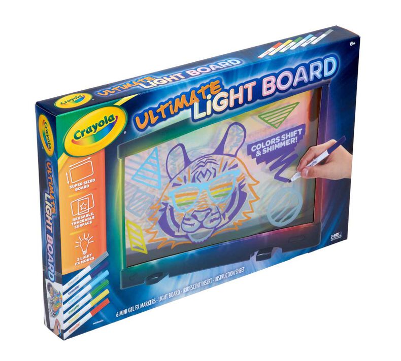 NEW Crayola Ultimate Light Board with 3 light FX Mode Reusable