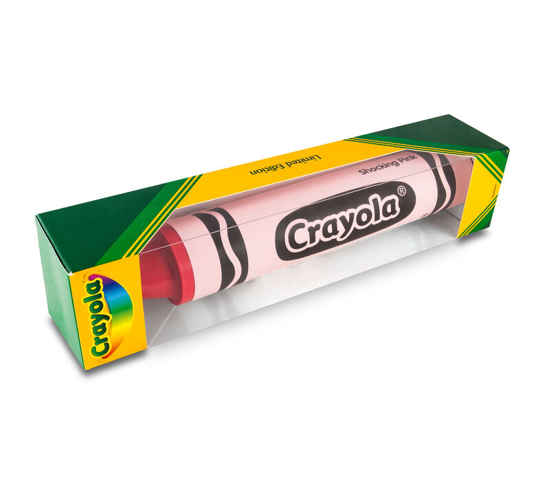 Giant Crayola Crayon - Shocking Pink
