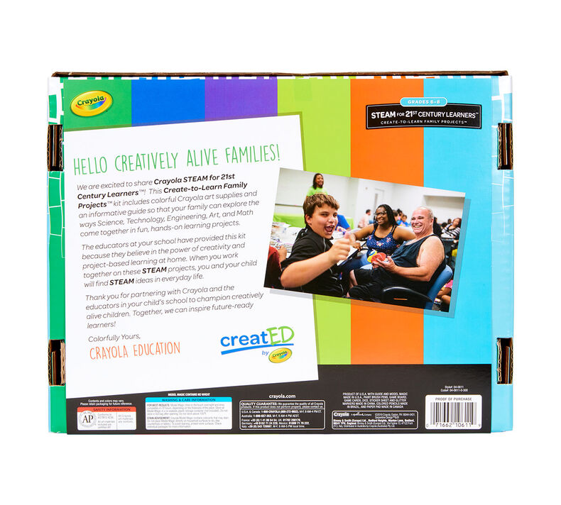creatED® Family Engagement Kits, STEAM for 21st Century Learning: Grades 6-8: Collaborative Careers