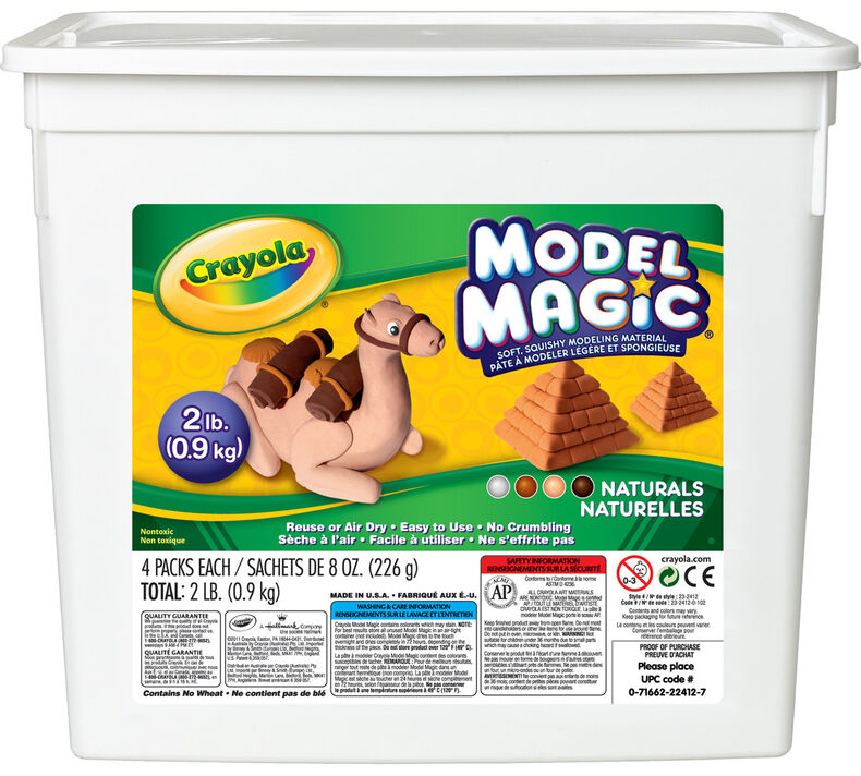 Primary Model Magic in Reusable Containers, Crayola.com
