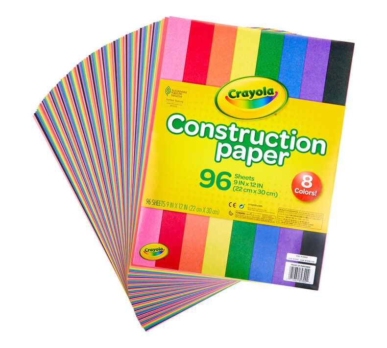 Construction Paper, 96 Count