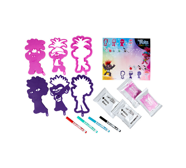 Model Magic Trolls World Tour Stackers Craft Kit