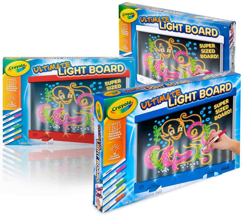 CRAYOLA LIGHT UP Tracing Pad Children's Led Lamp Kids Art
