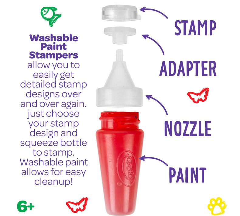 Washable Paint Stampers