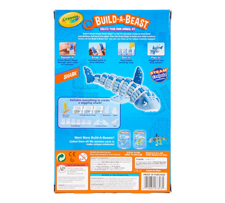 Build A Beast Shark Craft Kit