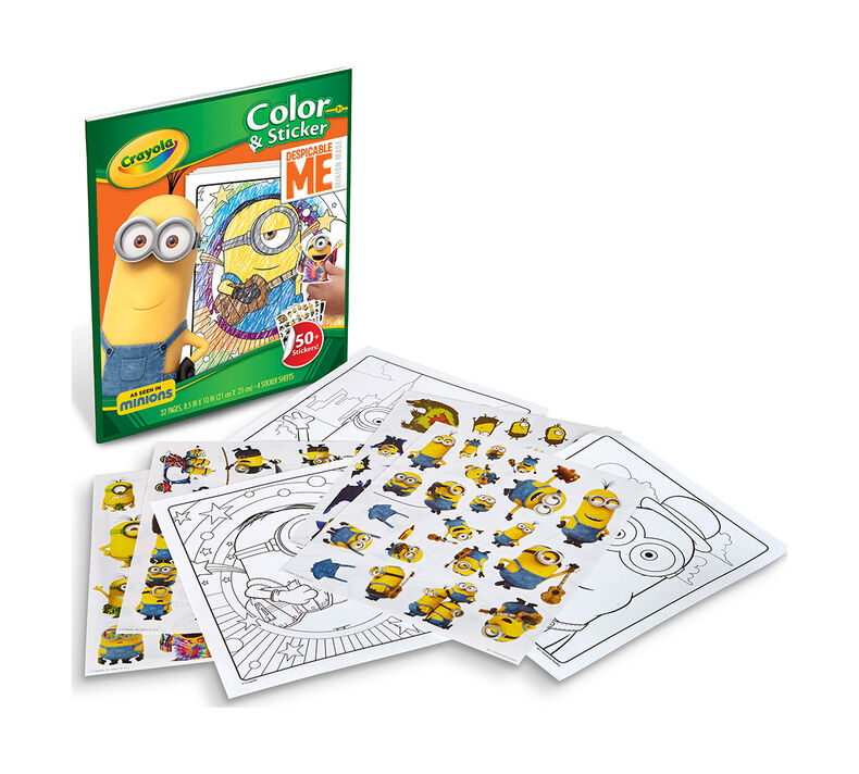 Color & Sticker, Despicable Me
