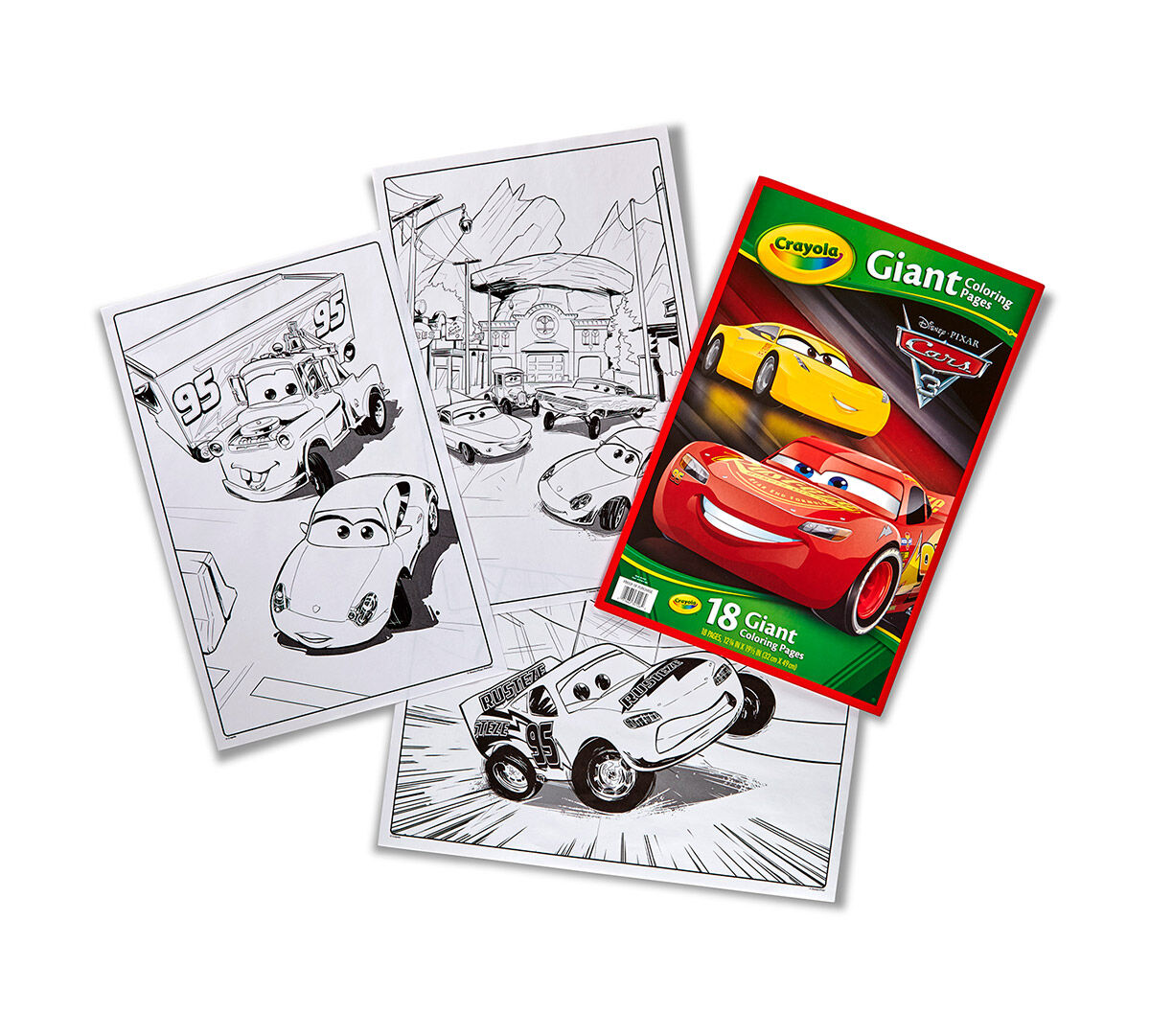 Crayola Giant Coloring Pages Cars 3 Oversized Coloring Pages Art Activity Crayola