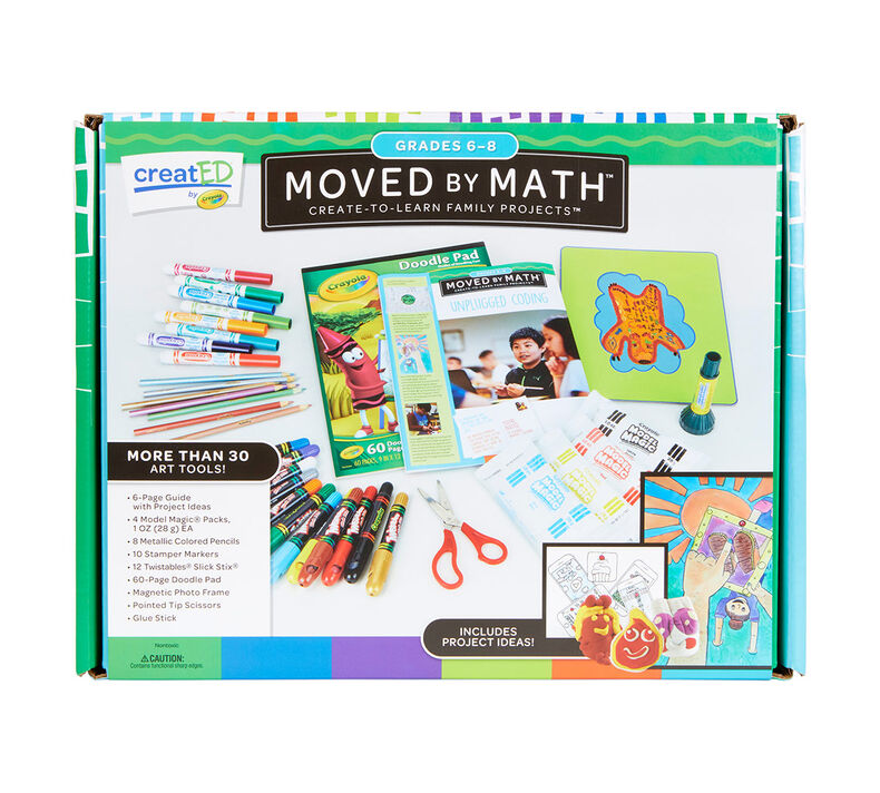 creatED Create-to-Learn Math Learning Games Kit, Grades 6-8