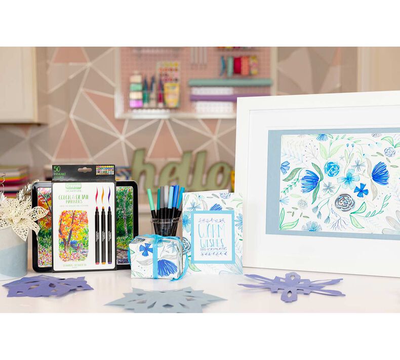 Camp Craft Box Winter & Marker Set for Adults