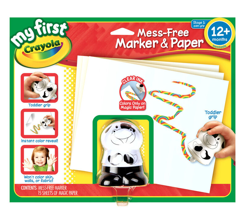 My First Crayola Mess-Free Marker and Paper